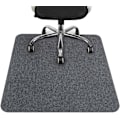 Miniatyrbillede 1 af 5: Gulvbeskyttelsesmåtte, kontorstolsmåtte, beskyttelsesmåtte til træ-/flisegulve til kontor og hjem, 90x120 CM, grå