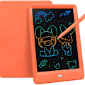 Miniatyrbilde 1 av 4: 10-tommers digital Ewriter, elektronisk grafisk tegnebrett, slettbart bærbart Doodle LCD-skrivebrett, oransje