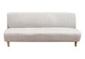 Sofföverdrag utan armstöd stretch armlös soffa överkast 2-sits sofföverdrag