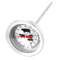 Analog Grilltermometer, Rostfritt Stål Ugn eller Grilltermometer (Pekarlängd 10,5cm)