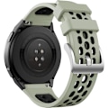 Miniatyrbilde 2 av 6: Rem Kompatibel med Huawei Watch GT2e, Sport Vanntett Myk Silikon Erstatningsrem Armbånd Lysegrønn-svart