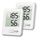 Mini Digital Hygrometer Termometer, Temperatur- och Fuktighetsmätare, Inomhus- och Utomhustermometer