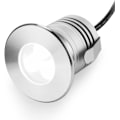 Miniatyrbild 1 av 5: LED Undervattenspoollampor, 3W, 12V-24V DC, IP68 Vattentät, Rostfritt Stål Aluminium, för Nedgrävda Pooler (Kallvit-6000K) cold white