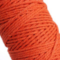 Miniatyrbild 5 av 5: Macramé-snöre, Bomullsrep, för Väggbonader, Växtupphängningar, DIY-hantverk, Heminredning, Presentinslagning 3mmx100m orange