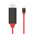 Miniatyrbillede 3 af 5: USB C til HDMI USB 3.1 Type C Han til HDMI Han 4K Højhastigheds Kabeladapter til 2017 MacBook