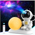 Miniatyrbillede 1 af 5: Kaishengyuan Astronaut Galaxy Projektor, Stjerne Natlys Projektor til Børn og Voksne med Nebula Timer og Fjernbetjening