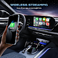 Pikkukuva 5 / 5: Langaton Carplay Dongle -sovitin iPhonelle, 2024 Uusin Plug & Play Langaton Carplay, autoihin vuodesta 2015 & Applelle ja iOs 10+