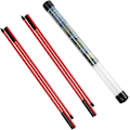 Miniatyrbillede 1 af 6: Golf Alignment Sticks - Sammenklappelige Golf Træningsstænger til Sigte, Putting, Fuld Sving Træner, Holdningskorrektion med Klar Rørkasse