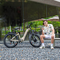 Miniatyrbild 11 av 11: Shengmilo S700 2000W Elcykel Dubbelmotor brown