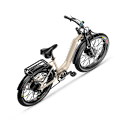 Miniatyrbillede 3 af 3: Shengmilo S700 El-cykler 2000W Dual Power 48KM/t Elektrisk Mountainbike 48V 17,5AH Samsung Batteri 26 Tommer × 3,0 Bredt dæk Elcykel brown