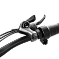 Miniatyrbillede 6 af 11: Elcykel Shengmilo S600 dobbeltmotor 2000W 26-tommer elcykel 17,5AH batteri fedtdæk 45KM/H 90KM udholdenhed Shimano 7-trins elektrisk mountainbike grey