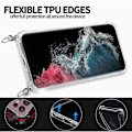 Miniatyrbild 3 av 4: Skyddsfodral för OPPO Find X5 - E.F.CONNECTION - Tunt med svart sladd - Anti-shock förstärkt skydd Klar / Svart
