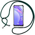 Miniatyrbillede 1 af 4: Beskyttelsesetui - E.F.CONNECTION - Xiaomi Mi 10T Lite - Fleksibel - Stødabsorberende - Nat Grøn Transparent-midnattsgrön