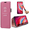 Miniatyrbild 1 av 4: Fodral för Redmi Note 8Pro (6,53") spegeleffekt Förstärkt kant Elegant design Förstärkt skydd Blå blå