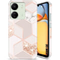 Miniatyrbild 1 av 4: Coque - Xiaomi - Redmi 13C - TPU Motståndskraftig - Tunn Design - Färg Rosa Rosa