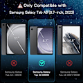Miniatyrbillede 2 af 6: 2x Tempereret Glas til Samsung Galaxy Tab A9 (8,7 Tommer) - Ridsebeskyttelse Stødabsorberende 9H