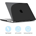 Miniatyrbillede 4 af 6: Etui til MacBook Pro 16 Tommer 2024 2023 2021 M4 M3 M2 M1 Pro/Max, Slidstærk Rigid Beskyttelse Ultratynd - Sort Svart