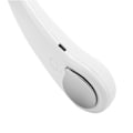 Miniatyrbillede 4 af 4: Nakkebøjle USB-blæser hængende halsblæser Mini bærbar 3-hastigheds lydløs fans genopladelig-LVD