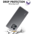 Miniatyrbillede 3 af 4: Beskyttelsesetui til Xiaomi Mi 11 Pro - E.F. CONNECTION - Gennemsigtig silikone - Modstandsdygtig stødsikker Transparent