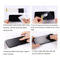 Miniatyrbillede 2 af 4: Etui til Xiaomi Redmi Note 9S 6,67" + Skærmbeskytter i hærdet glas, blødt gennemsigtigt silikone TPU bumpercover