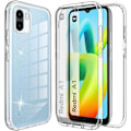 Miniatyrbild 1 av 4: Skyddsfodral för Xiaomi Redmi A1/A2 - E.F.CONNECTION - Transparent - Mjuk - Stötsäker Transparent