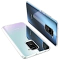 Miniatyrbild 2 av 4: För Xiaomi Redmi Note 9 6,53": UltraSlim Gel Silikonfodral - TRANSPARENT + 3x härdat glasfilmer