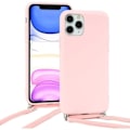 Miniatyrbillede 4 af 4: Beskyttelsesskal - E.F.CONNECTION - til iPhone 14 Pro - Fleksibel - Silikone - Lyserød Rosa