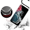 Miniatyrbillede 4 af 4: Beskytteksel - E.F.CONNECTION - Xiaomi Mi 11 - Blød - Transparent-Sort - Stødabsorberende Transparent-svart
