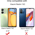 Miniatyrbild 2 av 4: Fodral till Xiaomi Redmi 13C - Mjukt Anti-Slip Transparent Skydd