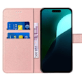 Miniatyrbillede 3 af 4: Coque - Ikke specificeret - iPhone 16 - Rosa - Syntetisk læder - Ridsefrit Rosa