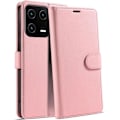 Miniatyrbild 1 av 4: Fodral till Xiaomi 13 - E.F.CONNECTION - Rosa - Anti-Scratch - Korthållare - Mjukt PU-läder 360 grader Rosa