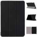 Miniatyrbillede 1 af 4: Tablet-taske til Huawei MediaPad M5 lite (10,1") Cover PU-læder Flip-etui med stativ - sort SVART