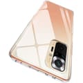 Skyddsskal - E.F.CONNECTION - Redmi Note 10Pro 4G - Flexibelt - Transparent - Förstärkt Skydd Transparent