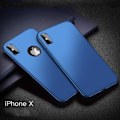 Miniatyrbillede 4 af 4: iPhone X Cover - MÆRKE - Ultra Modstandsdygtig - Anti-Ridser - Stødabsorberende - Mat Blå Matt blå