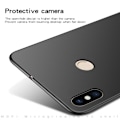 Miniatyrbillede 4 af 4: Coque - MOFI - Xiaomi Mi 8 - PC ultra-tynd - Frosted - Beskyttelse mod ridser Svart