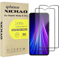 Miniatyrbild 1 av 4: Härdat glas för Redmi Note 8 Pro XIAOMI, Skärmskydd, Anti Scratch [2 stycken]