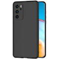 Miniatyrbillede 1 af 3: Etui kompatibelt Huawei P40, sort silikone etui til Huawei P40 Cover Huawei P40 Sort silikone etui (6,58 tommer)