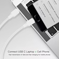 Miniatyrbillede 2 af 4: Lot 2 Type-C til Type-C ladekabler hvid 1M til Google Pixel 7 Pro 6 Pro 6A+ 6A