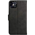 Miniatyrbillede 4 af 4: Coque Etui Rabat - E.F.CONNECTION - til iPhone 12 Mini - 360° Beskyttelse - Syntetisk Læder - Sort Svart