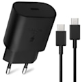 Miniatyrbillede 1 af 4: Hurtig oplader - Xiaomi - 25W - USB-C - Kabel 1M - Sort Svart