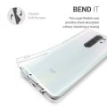 Miniatyrbillede 2 af 4: kwmobile Xiaomi Redmi Note 8 Pro Etui - Etui til Xiaomi Redmi Note 8 Pro - Gennemsigtigt Silikone etui 50241.03 Transparent