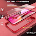 Miniatyrbillede 2 af 4: Coque Integreret - Xiaomi - Redmi 14C - Forstærket Kant - Beskyttelse 360° - Rød Röd