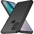 Miniatyrbillede 2 af 4: Beskyttelsesetui til One Plus Nord N10 5G - E.F.CONNECTION - Sort silikone - Blødt - Mat Svart