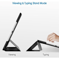 Miniatyrbillede 3 af 4: Coque Tablet - E.F.CONNECTION - til iPad (10.2") - Sort Etui - Beskyttelse - Support med 2 synsvinkler Svart