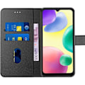 Miniatyrbillede 3 af 4: Etui til Redmi 10A Sort 360 graders beskyttelse mod ridser