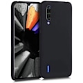 Miniatyrbillede 1 af 4: Beskyttelsesetui til Xiaomi Mi 9 Lite - E.F.CONNECTION - Blødt - Sort - Matt silikone etui Svart