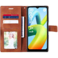 Miniatyrbillede 3 af 4: Etui til Xiaomi Redmi A1/A2 Brown Anti-ridse 360 graders beskyttelse