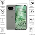 Miniatyrbild 2 av 4: Skärmskydd - Google - Pixel 8 - Härdat glas - Transparent - Stöttålig - 4 stycken Transparent