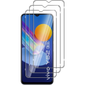 Miniatyrbillede 1 af 4: Hærdet Glas - E.F.CONNECTION - til Vivo Y52 5G - Pakke med 3 - Beskyttelse 9H - Ridsefast Transparent