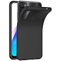 Miniatyrbillede 4 af 4: Beskyttelsesetui til Redmi Note 8T - E.F.CONNECTION - Blød silikone - Sort Svart